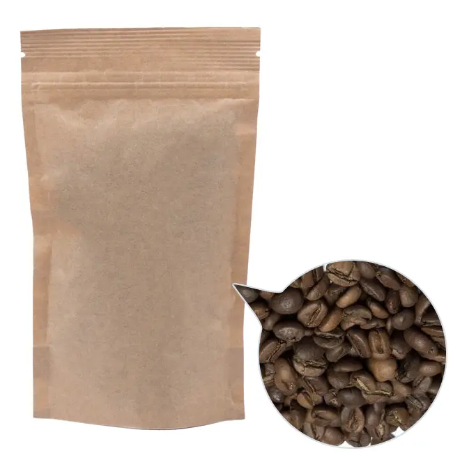 Кава зерно '100% Арабіка Ефіопія Амбела' ДП100х170 крафт 70г Коричневый 13811-07