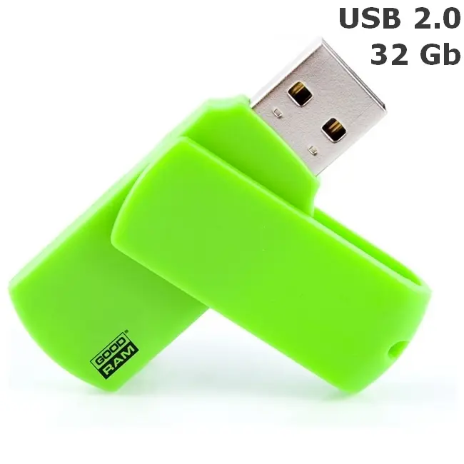 Флешка 'GoodRAM' 'COLOUR' 32 Gb USB 2.0 зеленая Зеленый 6325-04