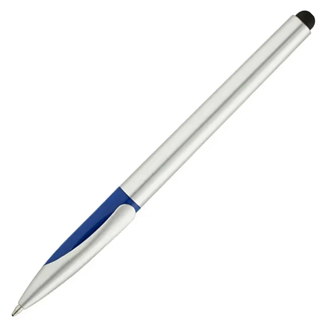 Ручка-стилус пластикова Синий Серебристый 10053-02