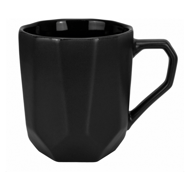Чашка керамическая 320мл Черный 13728-02