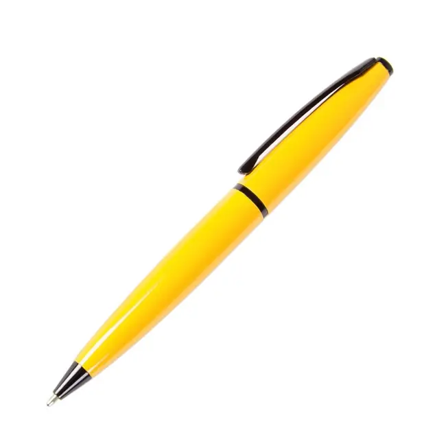 Ручка металлическая Желтый Черный 7284-04