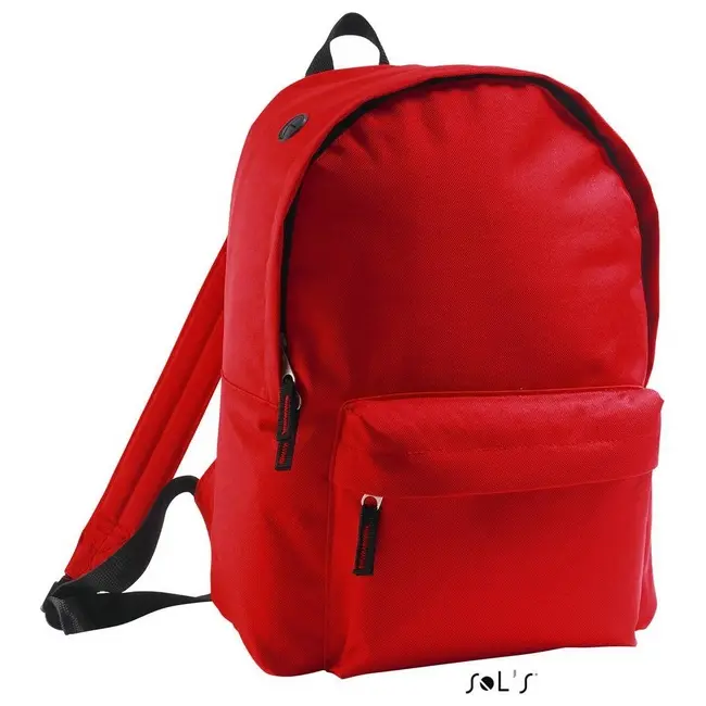 Рюкзак из полиэстера Красный Черный 3735-03