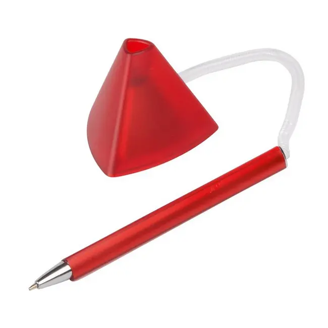 Ручка на подставке Красный Серебристый 13071-04