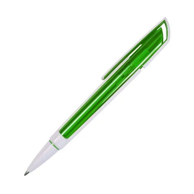 Ручка пластикова Зеленый Белый 7228-04