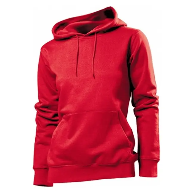 Толстовка 'Stedman' 'Hooded Sweatshirt' женская с капюшоном Красный 8955-05