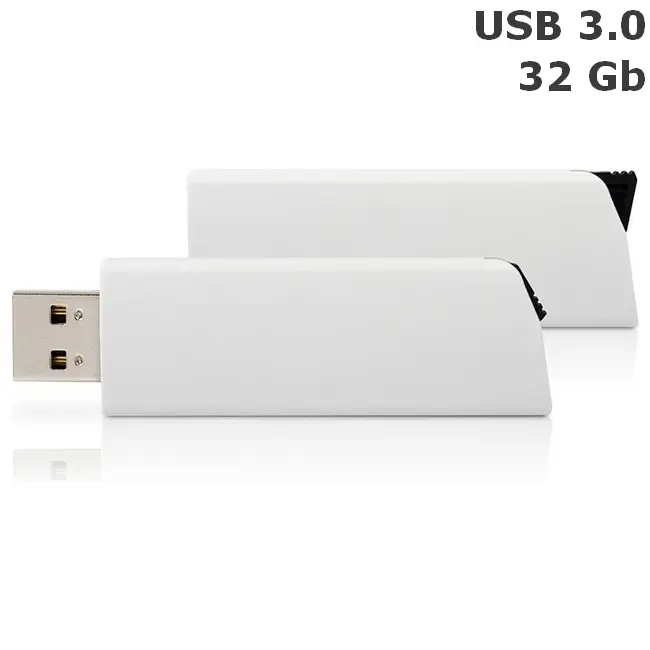 Флешка 'GoodRAM' 'CLICK' 32 Gb USB 3.0 біла Белый Черный 6323-01