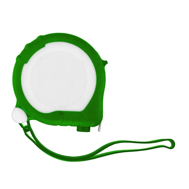 Рулетка пластикова 3 м Зеленый Белый 12086-03