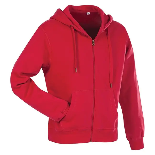 Байка 'Stedman' 'Active Sweatjacket' мужская с капюшоном Красный 8961-03