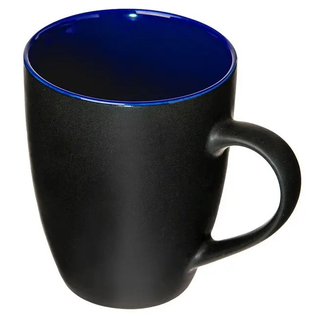 Чашка керамічна 350мл Темно-синий Черный 13148-01
