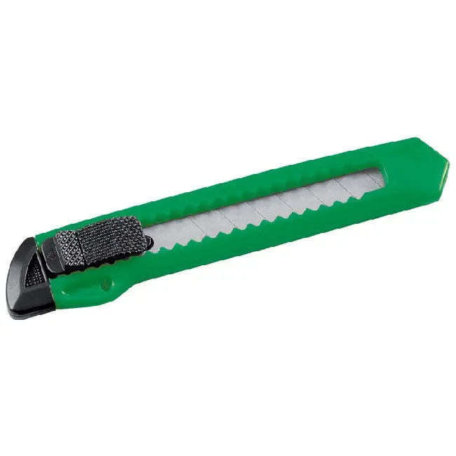 Канцелярский нож Черный Зеленый 4321-02