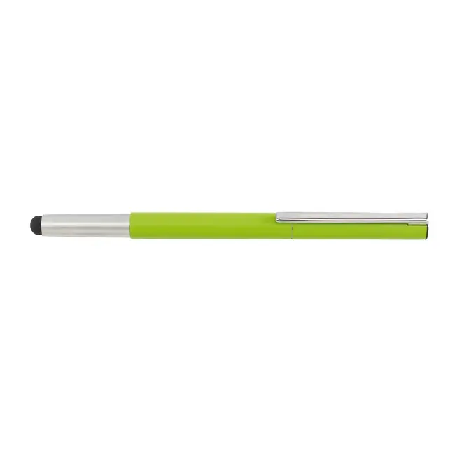 Ручка стилус металлическая Серебристый Зеленый 2796-06