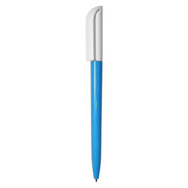 Ручка 'Uson' пластиковая Белый Голубой 3921-60