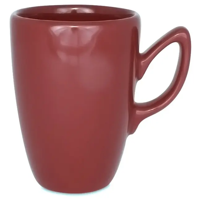 Чашка керамическая Kos 330 мл Бордовый 1777-02