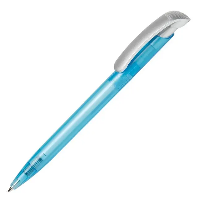 Ручка 'Clear Frozen Silver' пластикова Белый Голубой 1226-01
