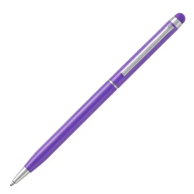 Ручка стилус металева Фиолетовый Серебристый 1462-08