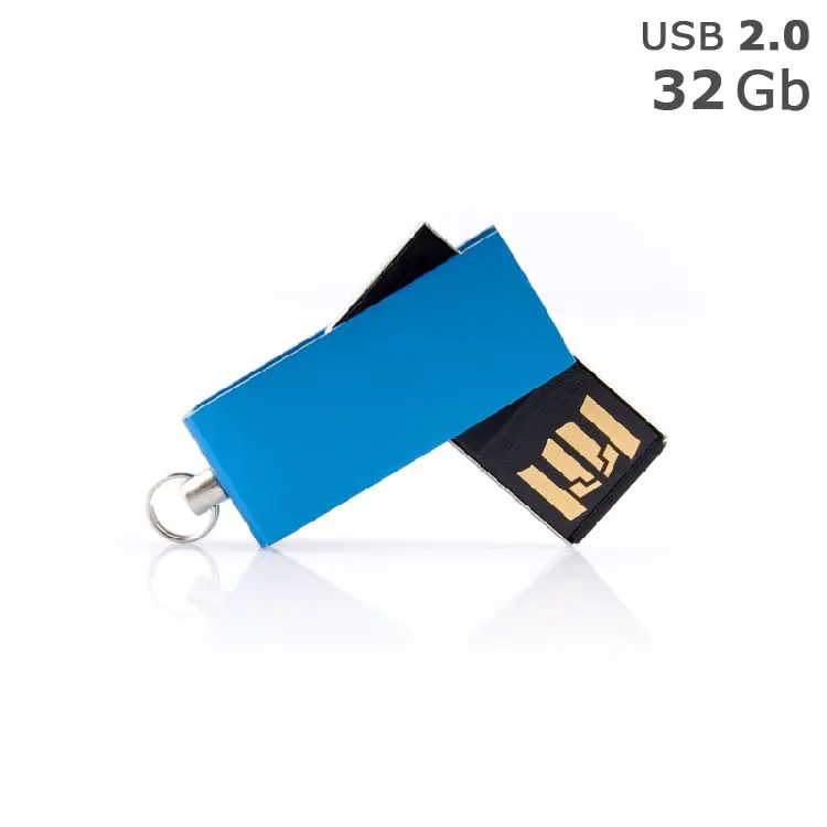 Флешка 'GoodRAM' 'CUBE' 32 Gb USB 2.0 блакитна Синий 4867-05
