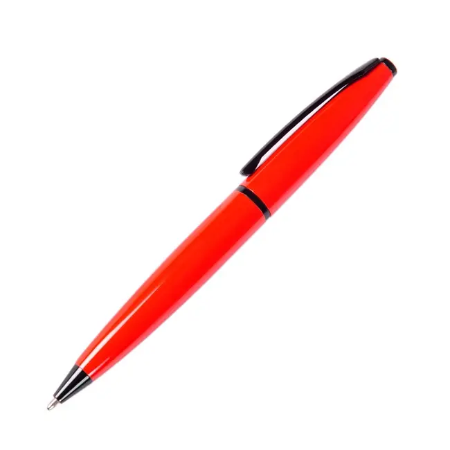 Ручка металлическая Черный Красный 7284-01