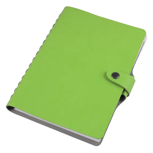 Блокнот А5 'Twiddle Custom' Vivella лайм - cерый 140 листов Серый Зеленый 30055-08