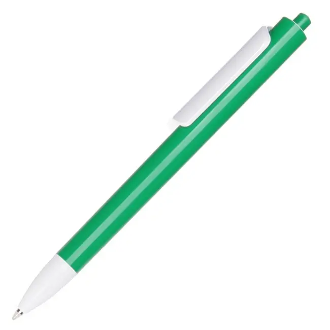 Ручка пластиковая 'Lecce Pen' 'Forte' Белый Зеленый 13065-12