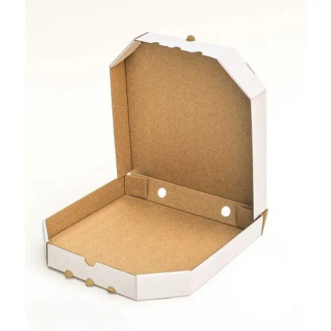 Коробка картонна Самозбірна 250х250х37 мм біла Белый 13922-01