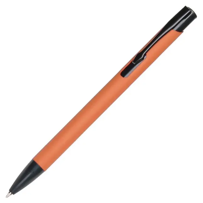 Ручка металлическая Черный Оранжевый 13047-04