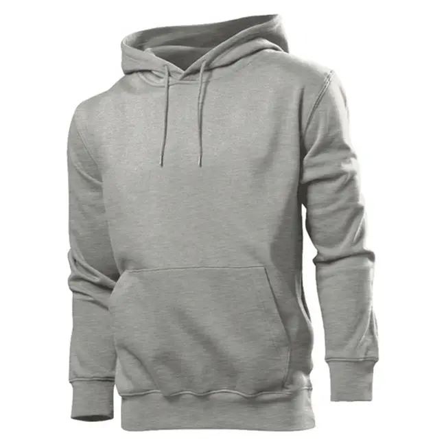 Толстовка 'Stedman' 'Hooded Sweatshirt' мужская с капюшоном Серый 8954-03