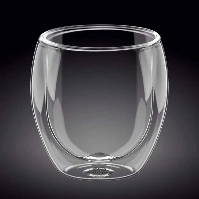 Склянка з подвійним дном 'Wilmax' 250мл Прозрачный 12254-01