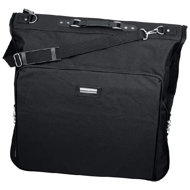 Чехол для одежды складывающийся в сумку Серебристый Черный 4938-01