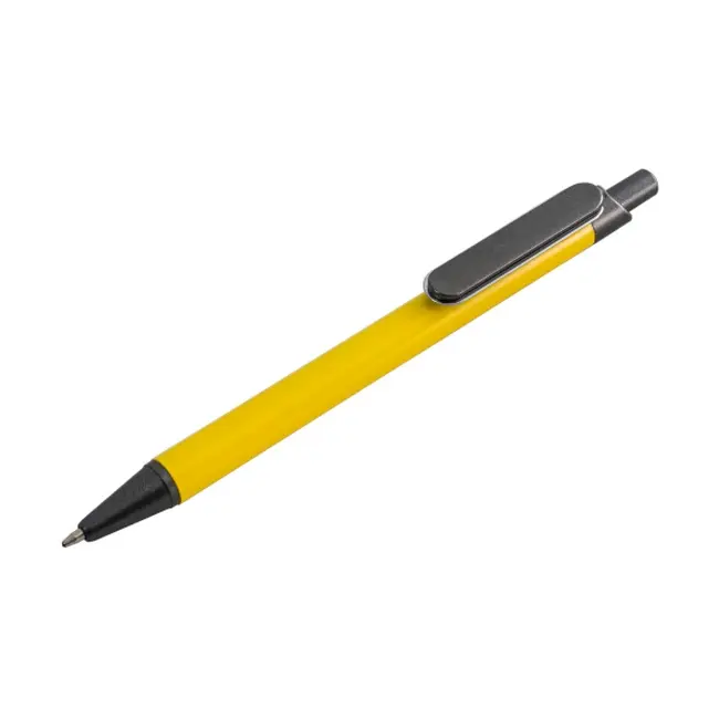 Ручка металлическая Желтый Черный Серебристый 12943-03