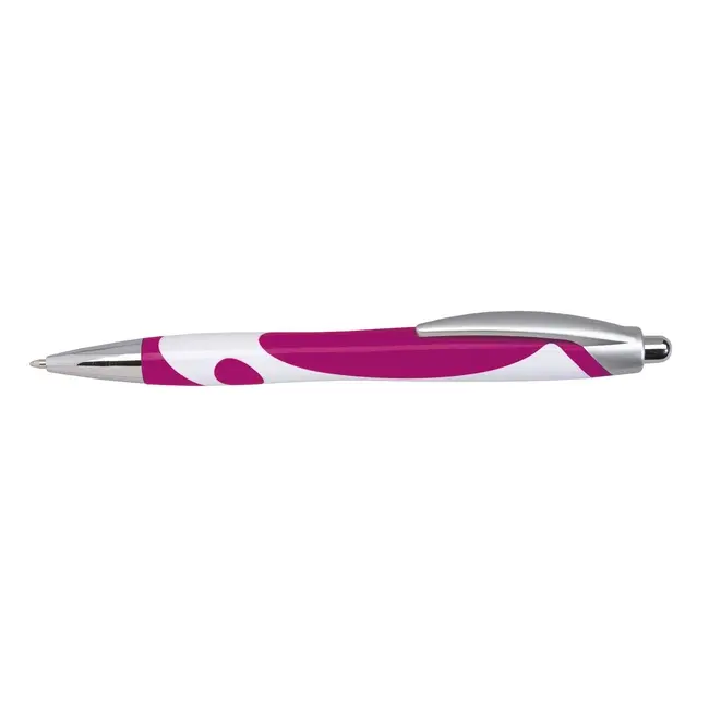 Ручка пластиковая Фиолетовый Серебристый Белый 2753-07