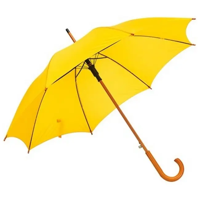 Зонт трость автоматический Желтый 5879-06