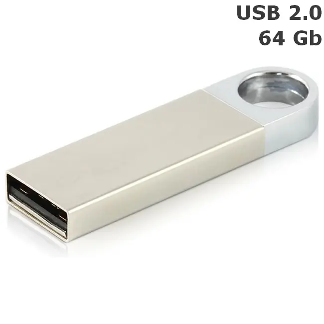 Флешка 'GoodRAM' 'UNITY' 64 Gb USB 2.0 Серебристый 6377-01