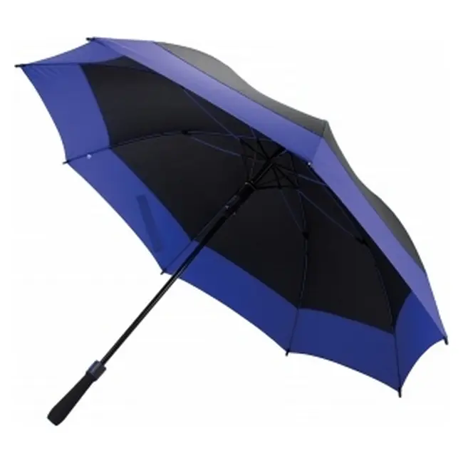 Зонт трость Синий Черный 12619-02