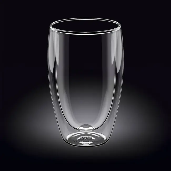 Склянка з подвійним дном 'Wilmax' 500мл Прозрачный 9381-01