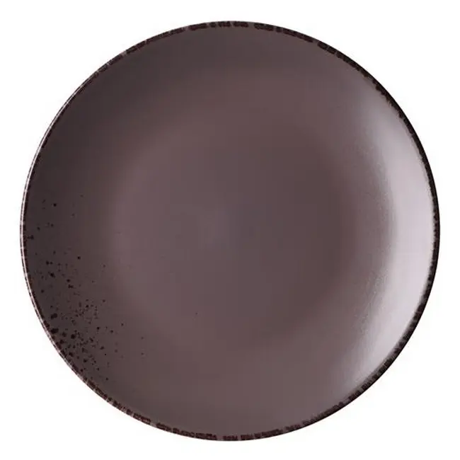 Тарелка обеденная керамическая Ardesto Lucca 26 см Коричневый 12994-01