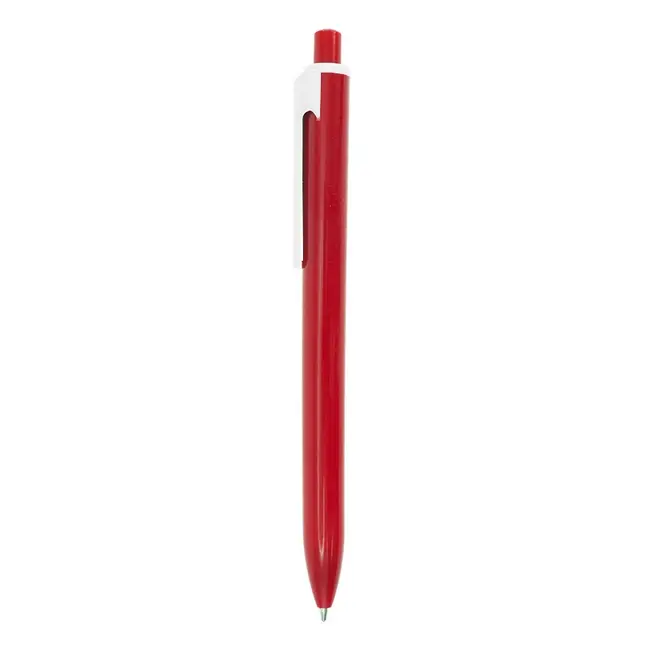 Ручка кулькова Красный Белый 12122-02