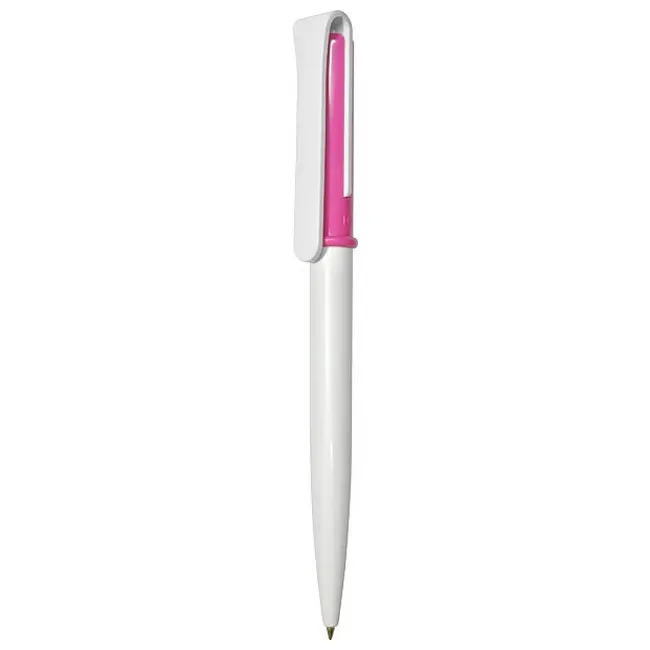 Ручка 'Uson' пластиковая Белый Розовый 3911-58