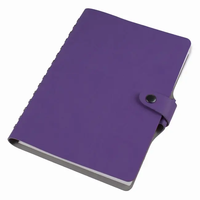 Блокнот А5 'Twiddle Custom' Vivella фіолетовий - сірий 140 аркушів Фиолетовый Серый 30055-01