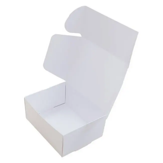 Коробка картонна Самозбірна 90х70х40 мм біла Белый 13825-01