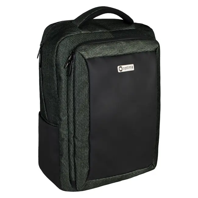 Рюкзак 17' Темно-зеленый Черный 11991-01