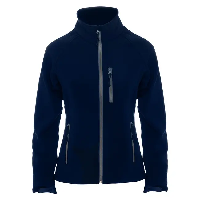 Куртка софт-шел 'ROLY' 'Antartida woman' Серый Темно-синий 8771-04