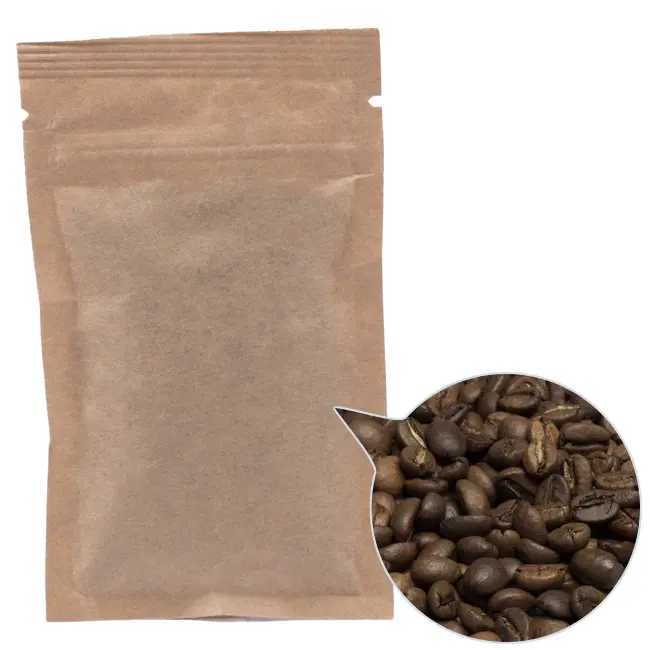 Кофе зерно '100% Арабика Колумбия Супремо' С70х120 крафт 17г Коричневый 13815-02