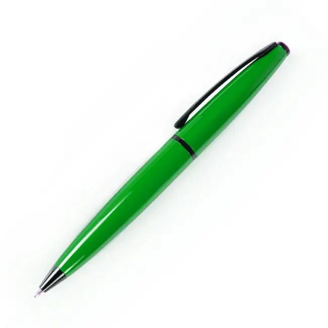 Ручка металлическая Зеленый Черный 7284-03