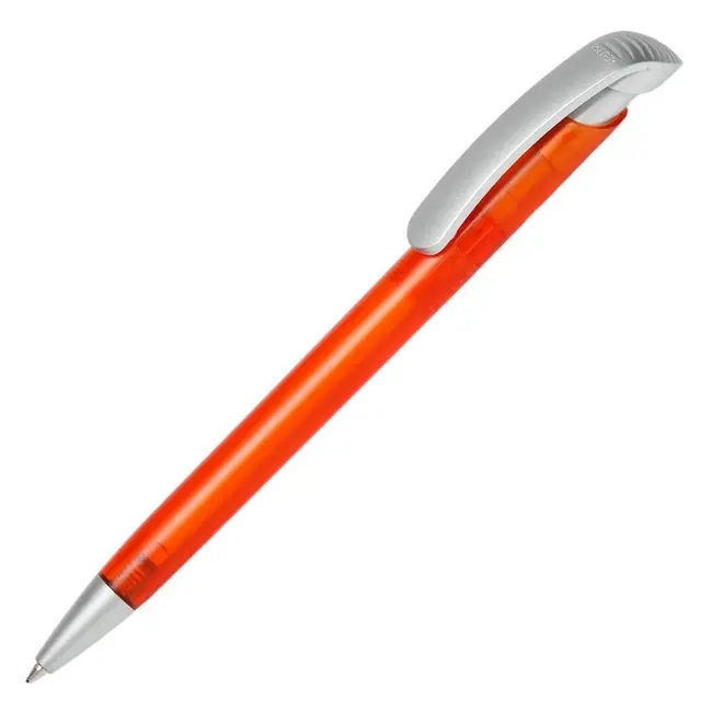 Ручка 'Helia Silver' пластикова Оранжевый Белый 1228-01