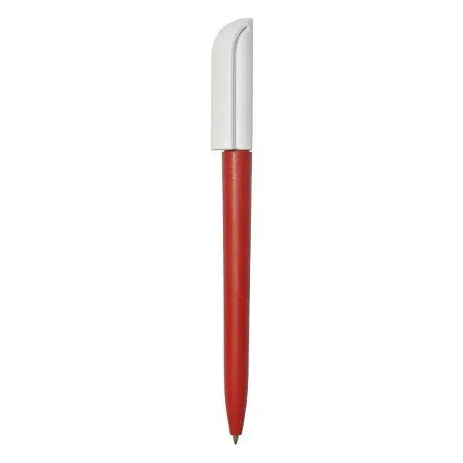 Ручка Uson пластикова Красный Белый 3921-07