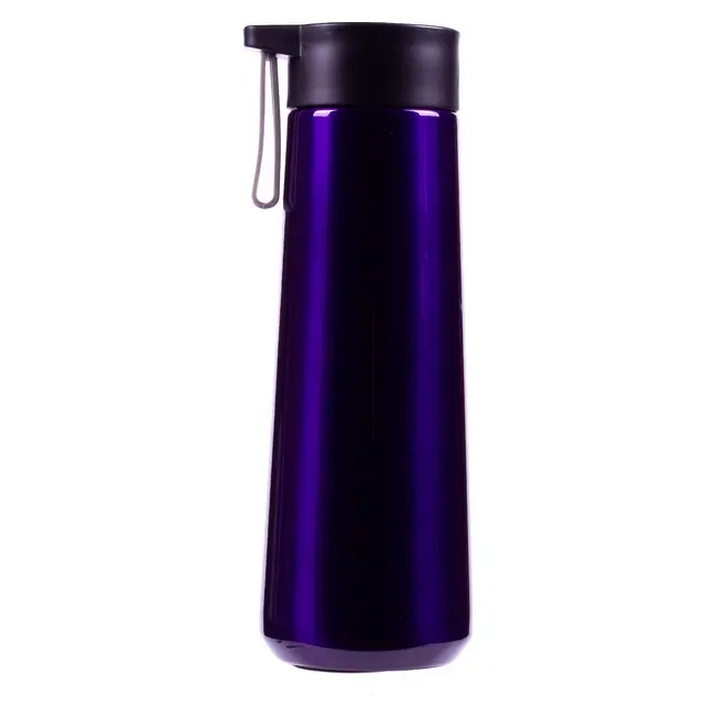 Термобутылка 'Kyoto' glossy 400 мл Черный Фиолетовый 13779-32