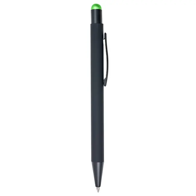 Ручка стилус металева Зеленый Черный 13077-03