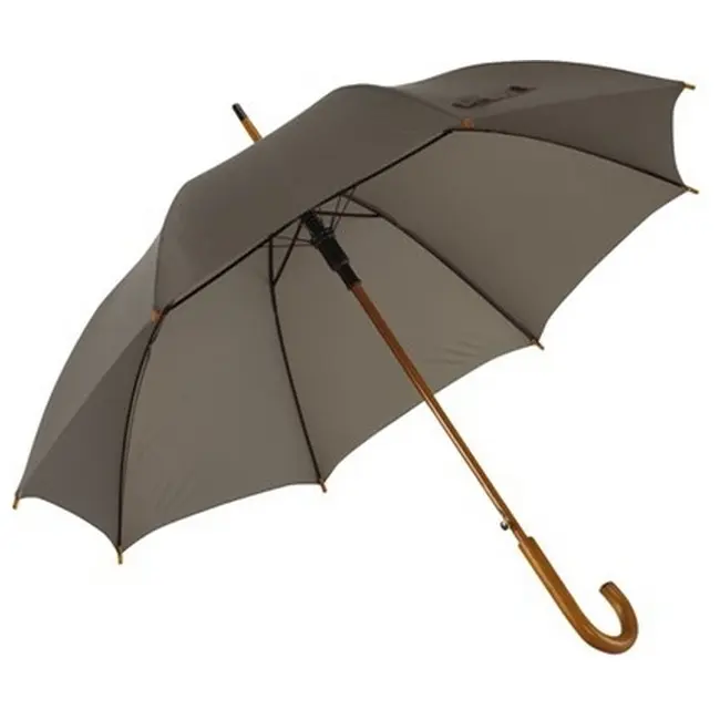Зонт трость автоматический Серый 5879-08