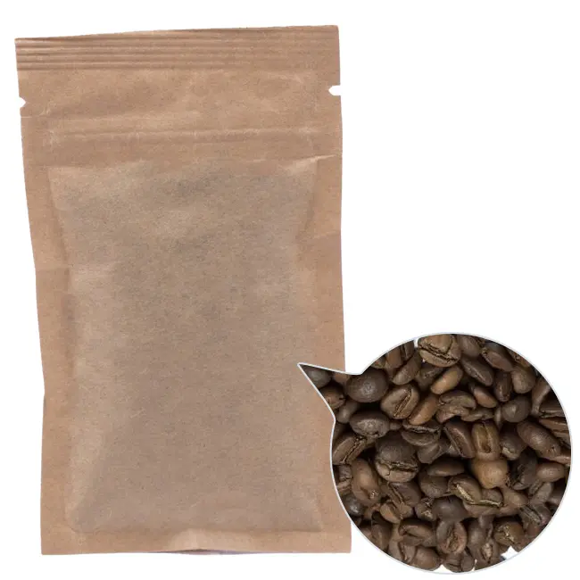 Кава зерно '100% Арабіка Ефіопія Амбела' С70х120 крафт 17г Коричневый 13815-07