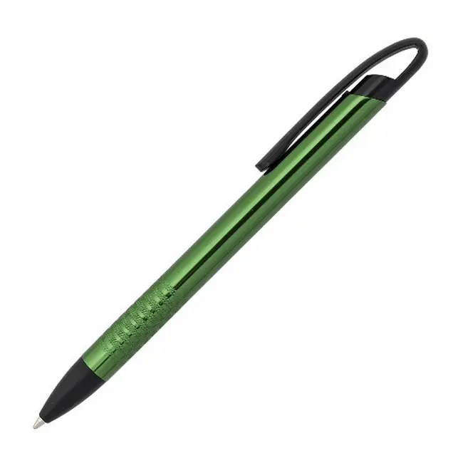 Ручка металева Черный Зеленый 8816-04